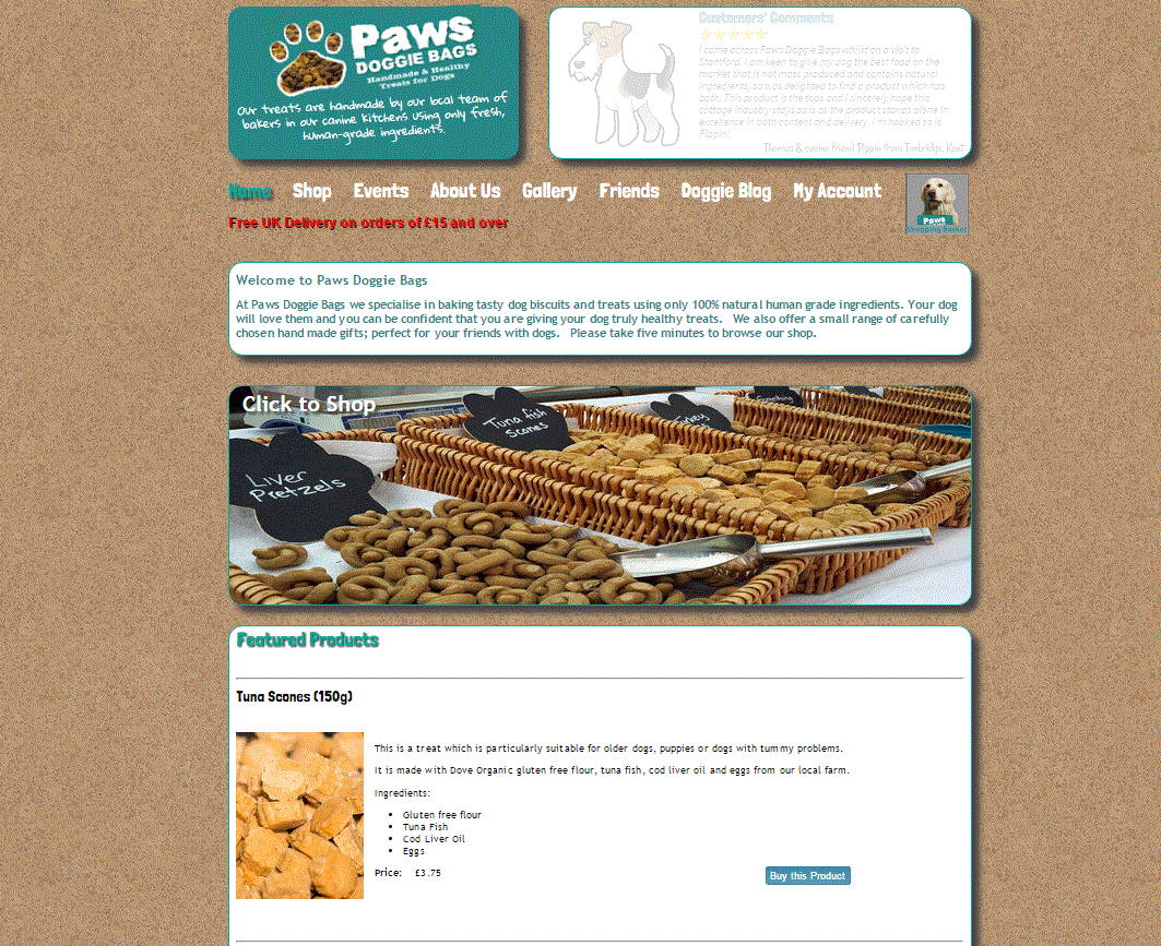 pawsdoggiebags.co.uk